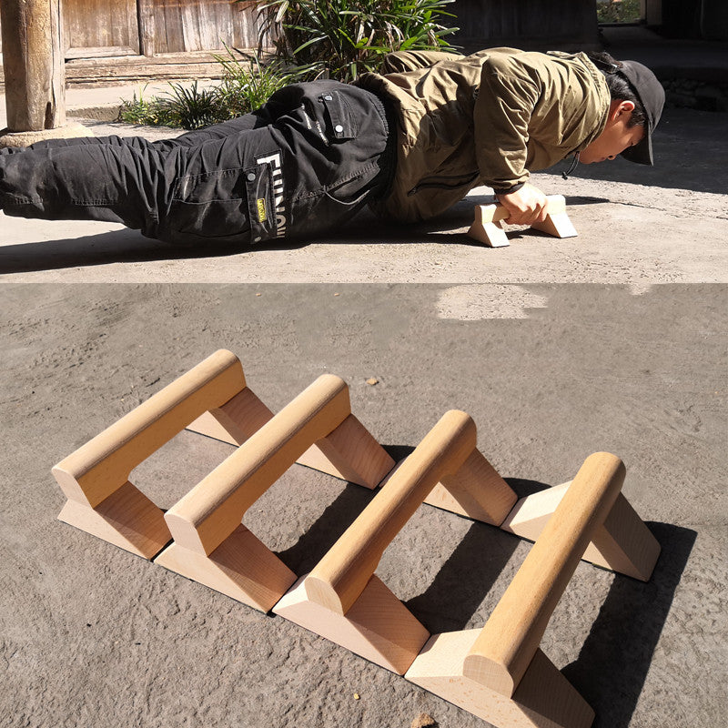 Beech Wood Push-Up Bracket – Old-Style Strength Training Rack