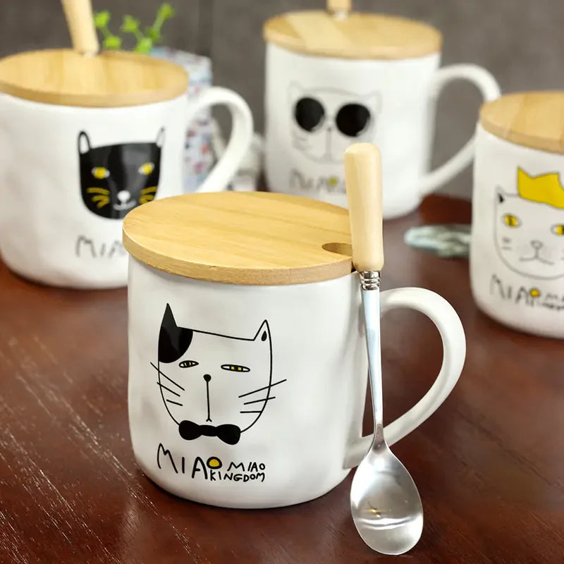 Cat Ceramic Mug The Purr-fect Coffee Cup for Cat Lovers - Nanna's Unique Findings