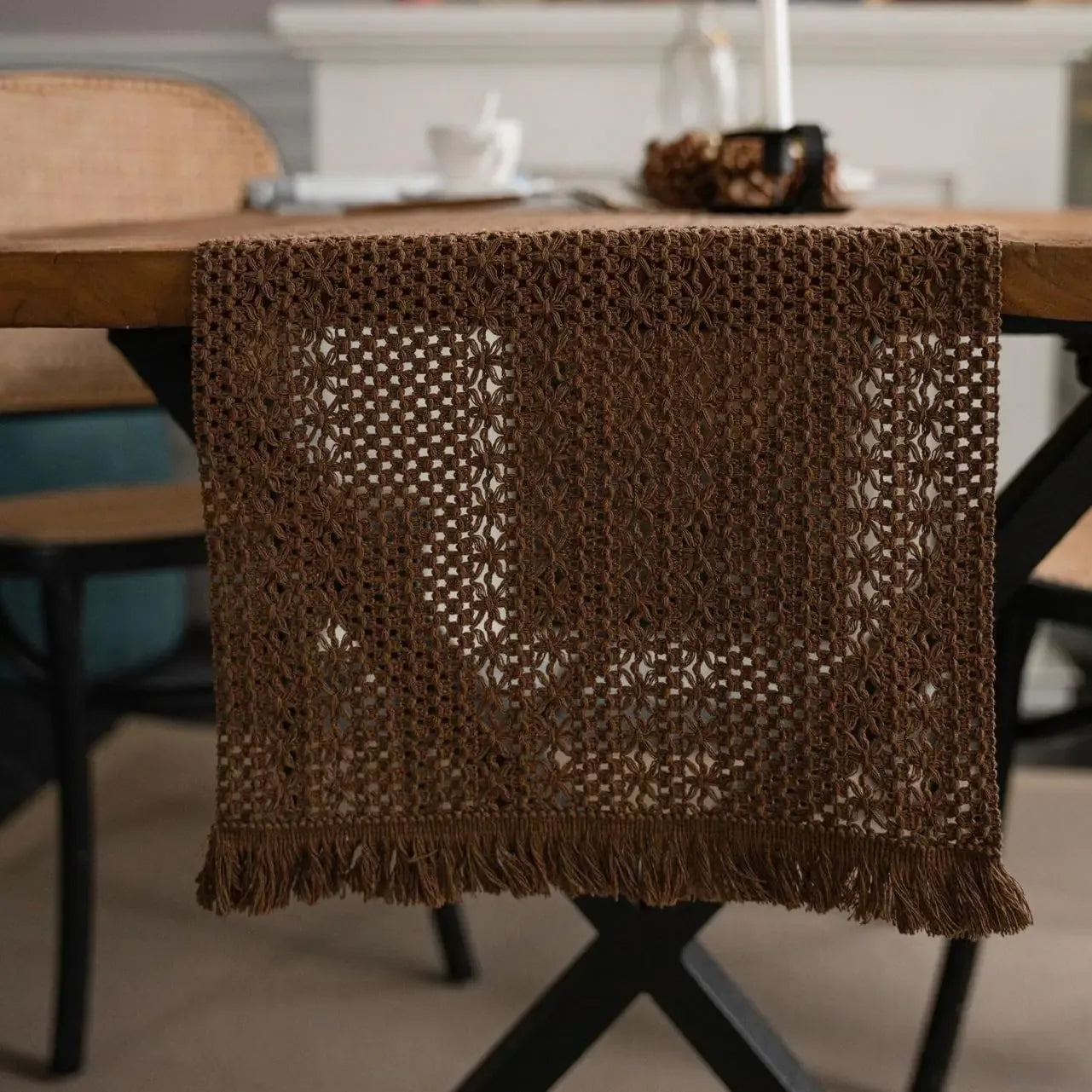 Cotton Linen Table Runner – 70" x 12"ZAIIVE Cotton Linen Table Runner - Nanna's Unique Findings