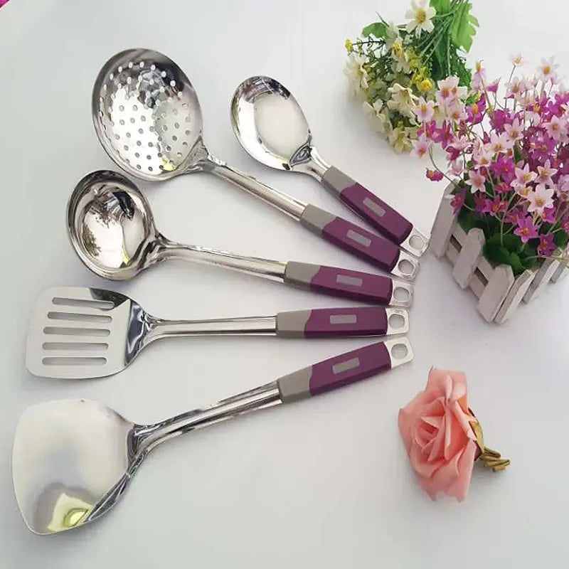 Premium Stainless Steel Kitchen Tool Set – 4 Piece Mirror Polished - Nanna's Unique Findings