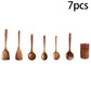 High-Temperature Wooden Cooking Utensil Set – 7-Piece Acacia Wood Kitchen Tools