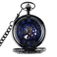 Vintage Mechanical Pocket Watch - Steampunk Gear Design