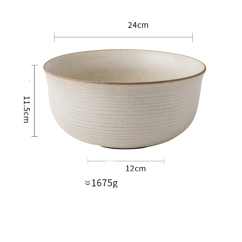 Vintage Ceramic Bowls & Dishes - Rustic Farmhouse Tableware