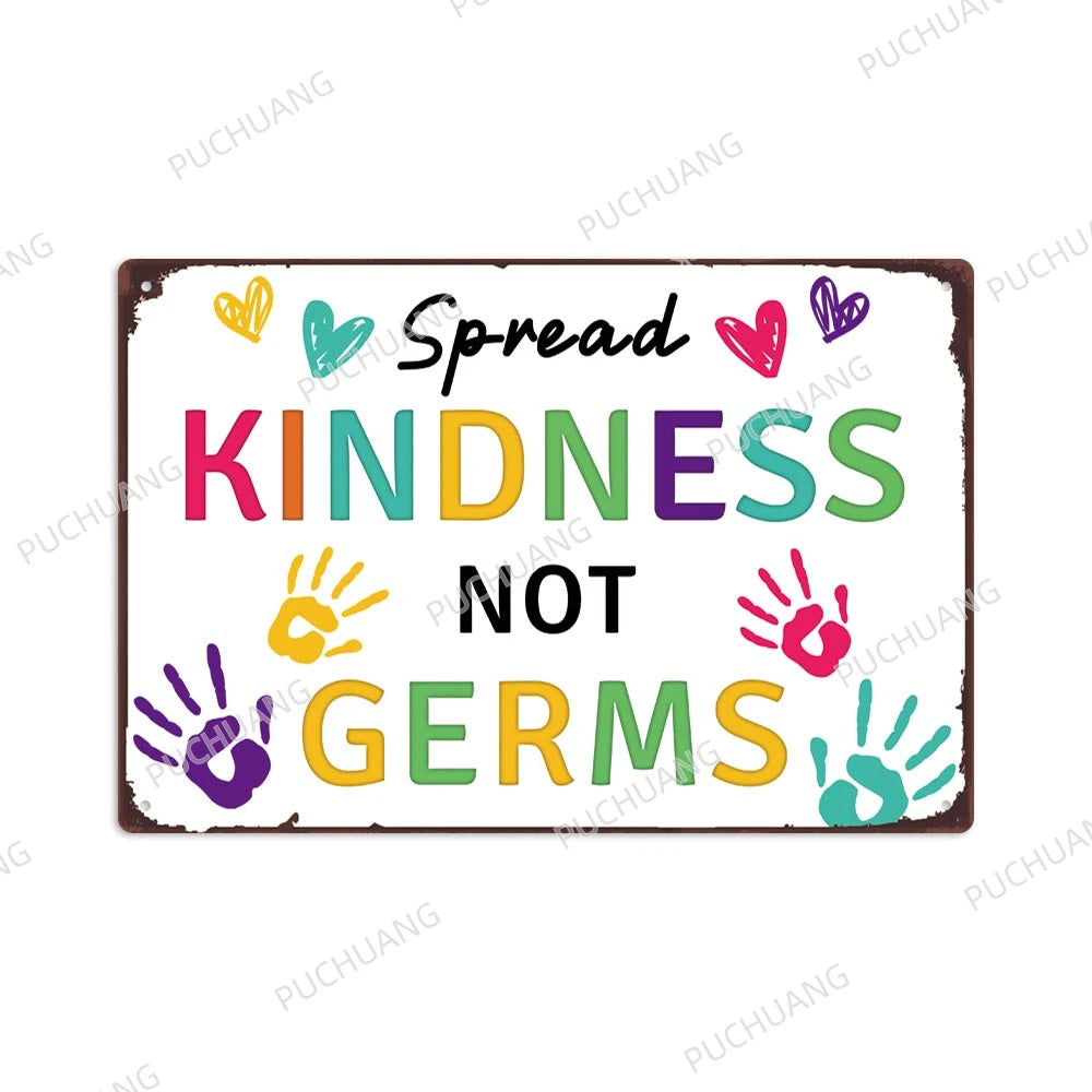 Funny Vintage Bathroom Sign - Retro Toilet Humor Metal Wall Plaque