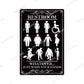 Funny Vintage Bathroom Sign - Retro Toilet Humor Metal Wall Plaque
