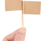 Wooden Toothpick Flags – 100-Piece Set for Appetizers, Fruit, & Party Décor