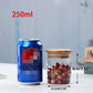 Glass Mason Spice Jar with Bamboo Lid – Airtight Borosilicate Storage Container