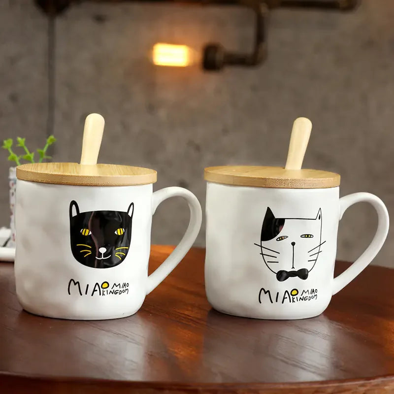 Cat Ceramic Mug The Purr-fect Coffee Cup for Cat Lovers - Nanna's Unique Findings