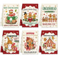 Hosuly 6‑Piece Christmas Kitchen Towels — Gingerbread, Hot Cocoa Gnome & Festive Candy Designs - Nanna's Unique Findings