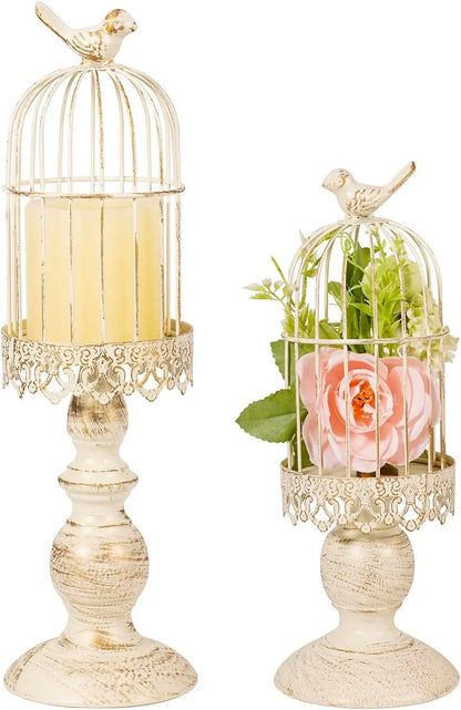 Two Birdies in a Cage: The Ultimate Candlelight Party Hosts for Your Table! - Nanna's Unique Findings