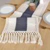 Macrame Boho Table Runner – Rustic Cotton Linen with Tassels (72" Natural) - Nanna's Unique Findings