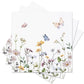 Wildflower Floral Napkins – 100 Pack, 3‑Ply (6.5") - Nanna's Unique Findings