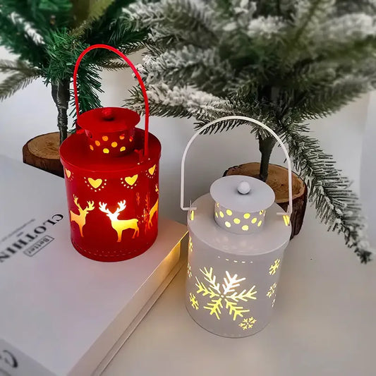 Christmas Candle Lights LED Small Lanterns Wind Lights - Nanna's Unique Findings