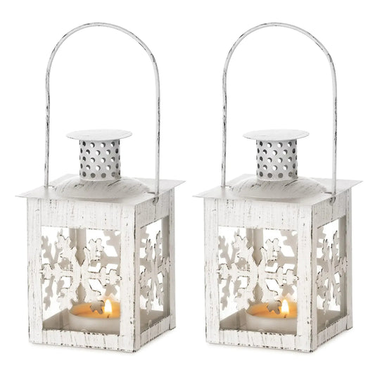 Winter Wonderland Lantern Set Great for Holiday Decorations - Nanna's Unique Findings