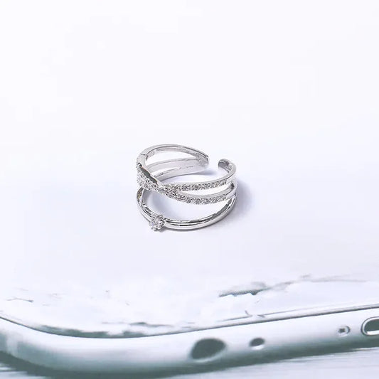 Vintage Adjustable Ring – Gold & Silver Plated Alloy Women’s Jewelry - Nanna's Unique Findings