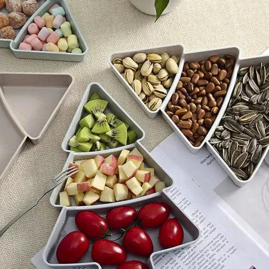Christmas Tree Festive Home Snack Server Great for Holiday Parties - Nanna's Unique Findings