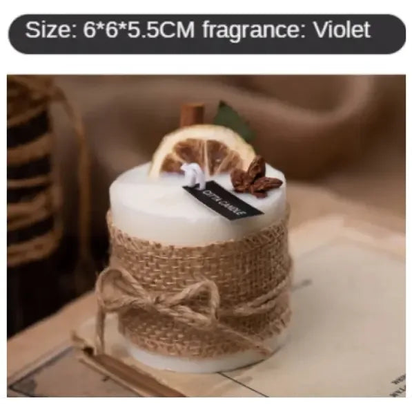 Smokeless Scented Candle – Rustic Farmhouse Glow Eco‑Friendly Soy Wax with Essential Oils - Nanna's Unique Findings